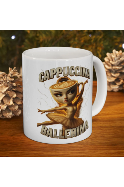 Cappuccina Ballerina Kupa Bardak Cappuccina Ballerina Kupa Bardak