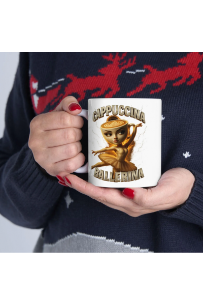 Cappuccina Ballerina Kupa Bardak Cappuccina Ballerina Kupa Bardak