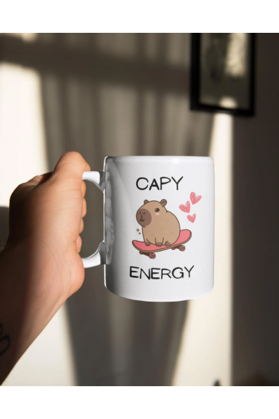 Capybara Energy Kupa Bardak