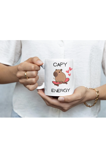 Capybara Energy Kupa Bardak