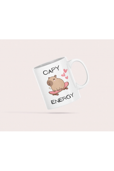 Capybara Energy Kupa Bardak