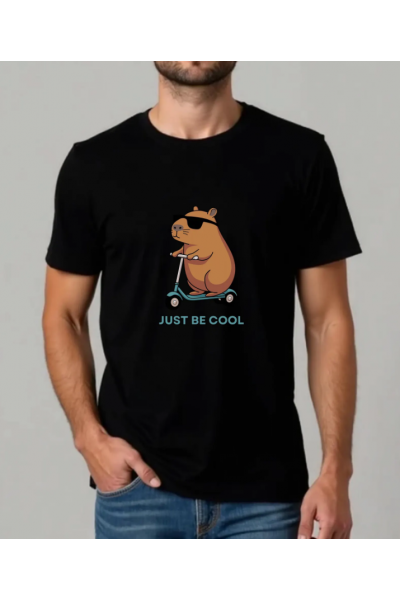 Capybara Just Be Cool T-shirt Capybara Just Be Cool T-shirt