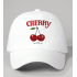 Cherry Baskılı Unisex Şapka
