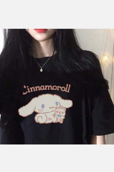Cinnamoroll Kawaii Tişört