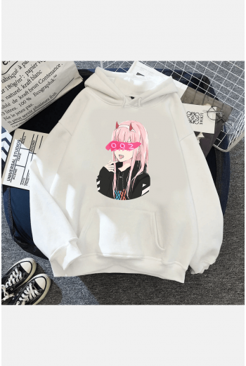 Darling İn The Franxx Zero Kapşonlu Sweatshirt