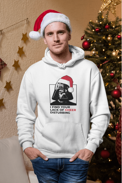 Darth Vader Yılbaşı Kapşonlu Sweatshirt