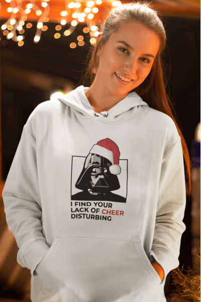 Darth Vader Yılbaşı Kapşonlu Sweatshirt