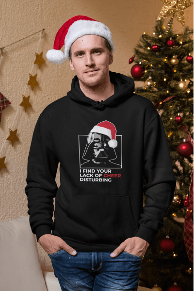 Darth Vader Yılbaşı Kapşonlu Sweatshirt