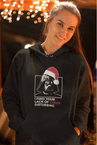 Darth Vader Yılbaşı Kapşonlu Sweatshirt