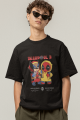 Deadpool 3- Deadpool &Wolverine 2024 Unisex Siyah T-shirt