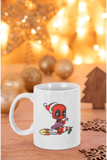 Deadpool Yeni Yıl Kupa Bardak Deadpool Yeni Yıl Kupa Bardak