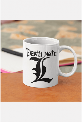 Death Note L Beyaz Kupa Death Note L Beyaz Kupa