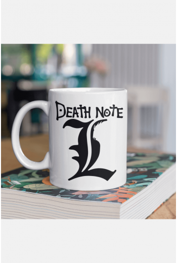 Death Note L Beyaz Kupa Death Note L Beyaz Kupa