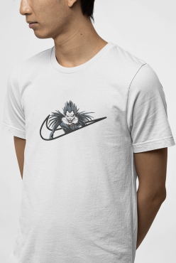Death Note Ryuk Minimal Logo Beyaz Tişört Death Note Ryuk Minimal Logo Beyaz Tişört