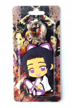 Demon Slayer Kimetsu No Yaiba Shinobu Silikon Anahtarlık