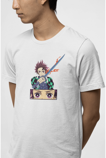 Demon Slayer Tanjiro Eyes Tişört