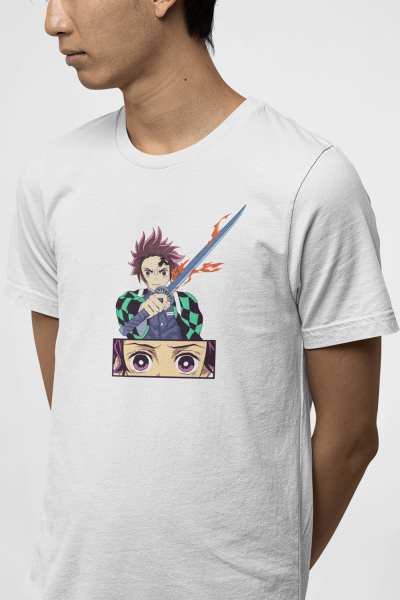 Demon Slayer Tanjiro Eyes Tişört