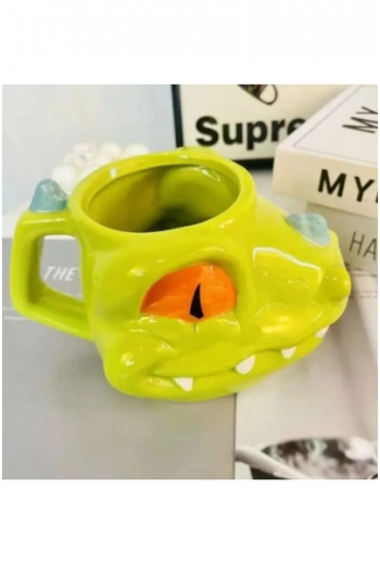 Timsah Tasarım 3D Kupa Bardak