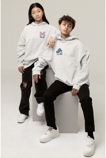 Donald Duck ve Daisy Duck Sevgili/Çift/Arkadaşlık 2'li Kapşonlu Sweatshirt Seti Donald Duck ve Daisy Duck Sevgili/Çift/Arkadaşlık 2'li Kapşonlu Sweatshirt Seti