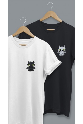 Dragon Couple T-shirt Seti