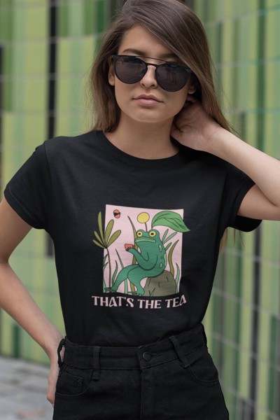 Frog Thats The Tea Tişört