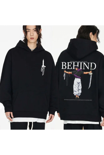 Fushiguro Toji Behind Kapşonlu Sweatshirt