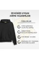 Fushiguro Toji Behind Kapşonlu Sweatshirt Fushiguro Toji Behind Kapşonlu Sweatshirt