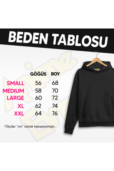 Fushiguro Toji Behind Kapşonlu Sweatshirt Fushiguro Toji Behind Kapşonlu Sweatshirt