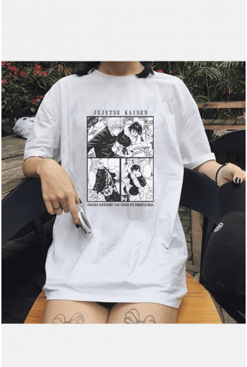 Gojo Toji Tişört Gojo Toji Tişört