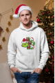 Grinch Hohoho Yenı Yıl Kapşonlu Sweatshirt