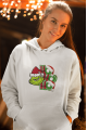 Grinch Hohoho Yenı Yıl Kapşonlu Sweatshirt