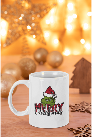 Grinch Merry Christmas Kupa Bardak Grinch Merry Christmas Kupa Bardak