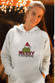 Grinch Merry Christmas Yeni Yıl Kapşonlu Sweatshirt