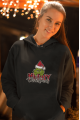 Grinch Merry Christmas Yeni Yıl Kapşonlu Sweatshirt