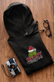 Grinch Merry Christmas Yeni Yıl Kapşonlu Sweatshirt