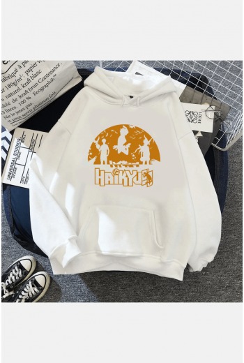 Haikyuu Kapşonlu Sweatshirt
