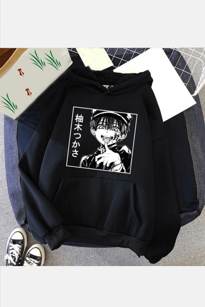 Hanako Kun Kapşonlu Sweatshirt