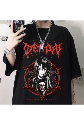 Harajuku Siyah T-shirt