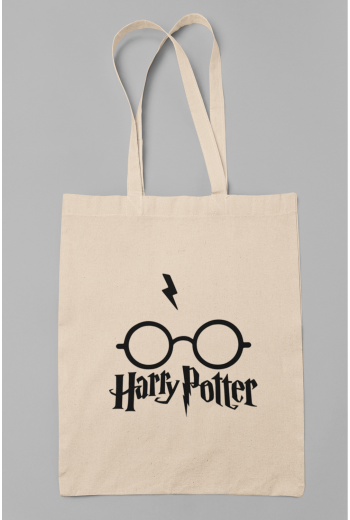Harry Poter Gözlük Bez Çanta