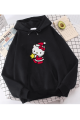 Hello Kitty Merry Christmas Yeni Yıl Kapşonlu Sweatshirt