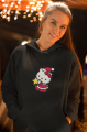 Hello Kitty Merry Christmas Yeni Yıl Kapşonlu Sweatshirt