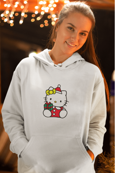 Hello Kitty Sürpriz Kapşonlu Sweatshirt