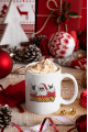 Hohoo Hoow Noel Baba Yılbaşı Christmas Kupa Bardak Hohoo Hoow Noel Baba Yılbaşı Christmas Kupa Bardak
