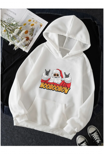 Hohoo Noel Baba Yeni Yıl Kapşonlu Sweatshirt
