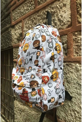 HP Desenli Sırt Çantası HP Desenli Sırt Çantası