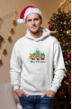 HP Merry Christmas Yeni Yıl Kapşonlu Sweatshirt