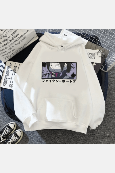 Hunter X Hunter Feitan Face Kapsonlu Sweatshirt