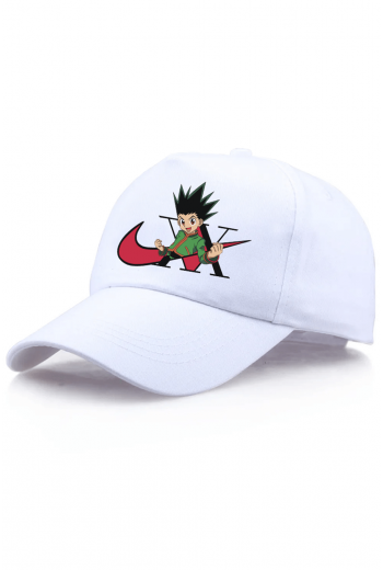 Hunter X Hunter Gon Minimal Logo Beyaz Şapka Hunter X Hunter Gon Minimal Logo Beyaz Şapka