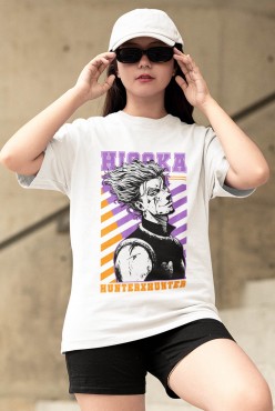 Hunter X Hunter Hisoka Beyaz Tişört Hunter X Hunter Hisoka Beyaz Tişört