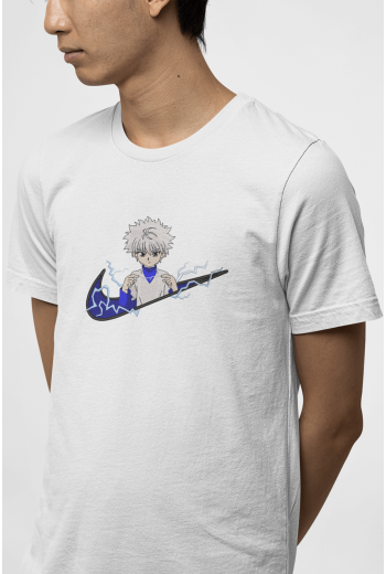 Hunter X Hunter Killua Minimal Logo Tişört 